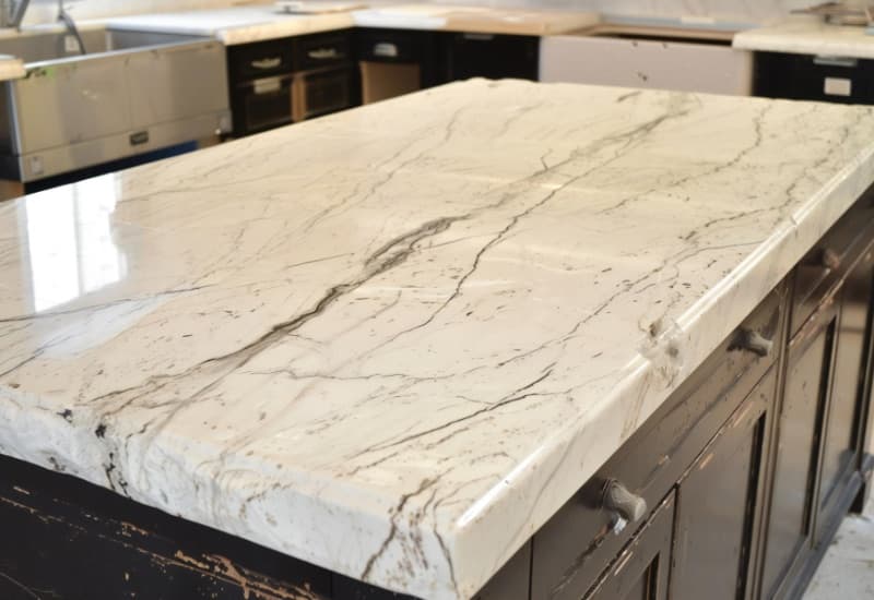 Hawthorn Marble Island Kitchen — Kitchens renovation in Melbourne